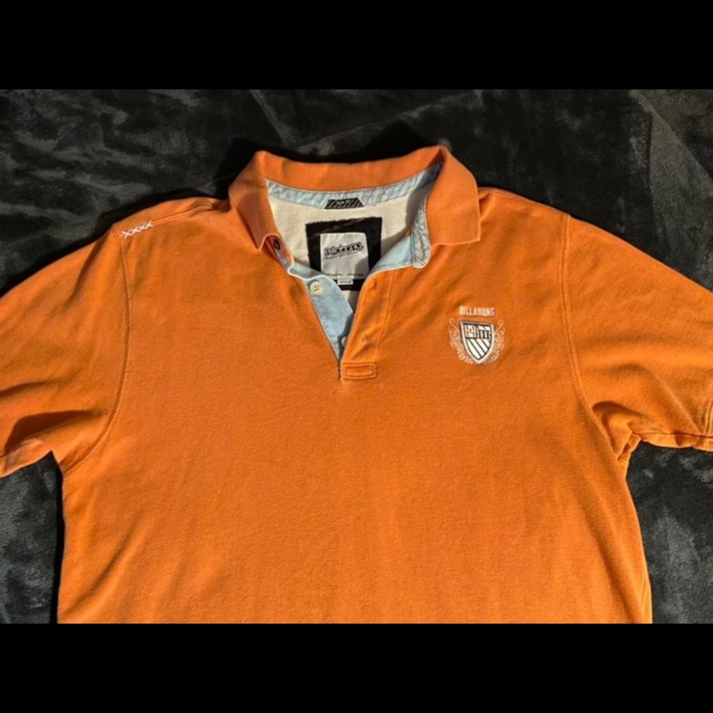Billabong Slim Fit Rugby Polo Size Medium